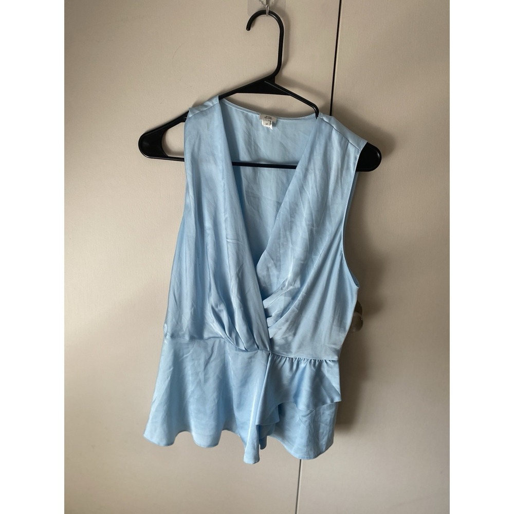 River Island Peplum Top Whimsy Coastal Size 14